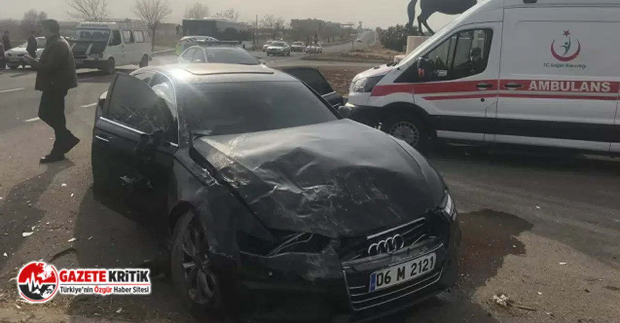 Akşener'in konvoyunda kaza: 4 kişi yaralandı