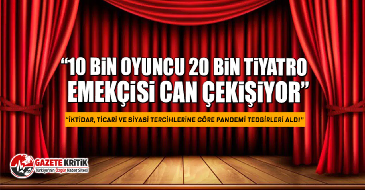 CHP'li Av. Kadıgil, Tiyatrocuların sorunlarını Meclis gündemine taşıdı!