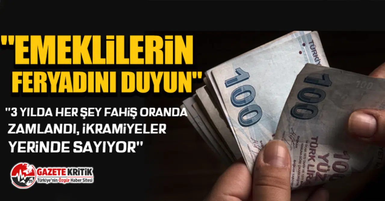 CHP'li Ayhan Barut, 3 yıldır yerinde sayan emekli ikramiyelerine çare bulunmasını istedi