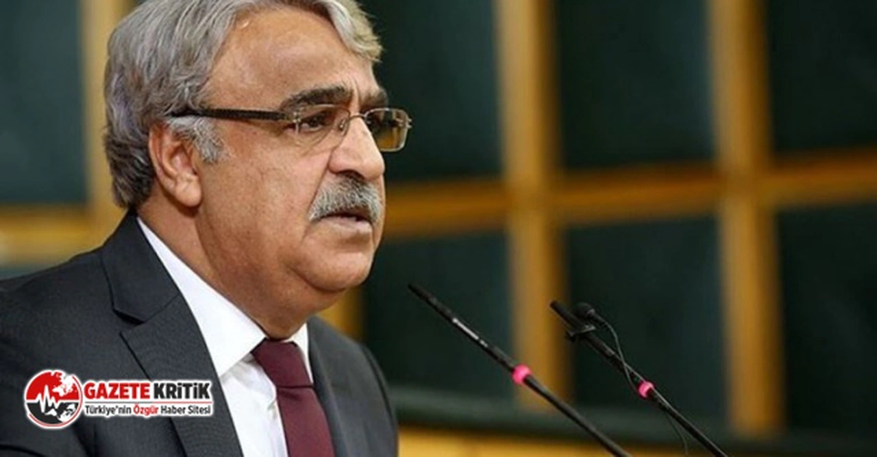 HDP Eş Genel Başkanı Sancar: Çözüm süreci iktidarın hesaplarıyla bitirildi