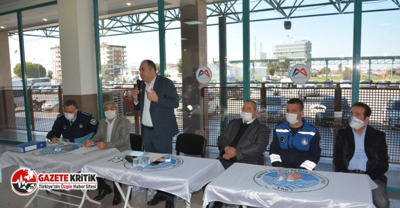 Mersin Büyükşehir Zabıta Dairesi, Tarsus’taki Seyyar Satıcıları Bilgilendirdi