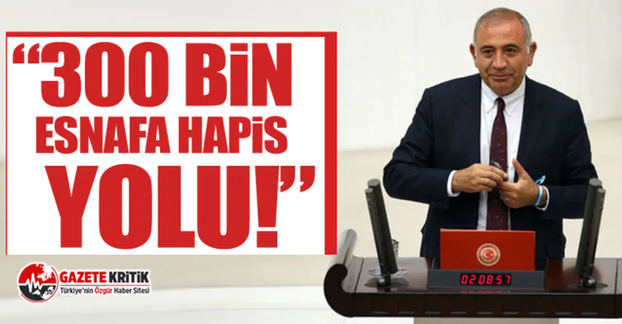 CHP'li Gürsel Tekin “Karşılıksız çek dalgası geliyor: Binlerce esnaf cezaevine girebilir”