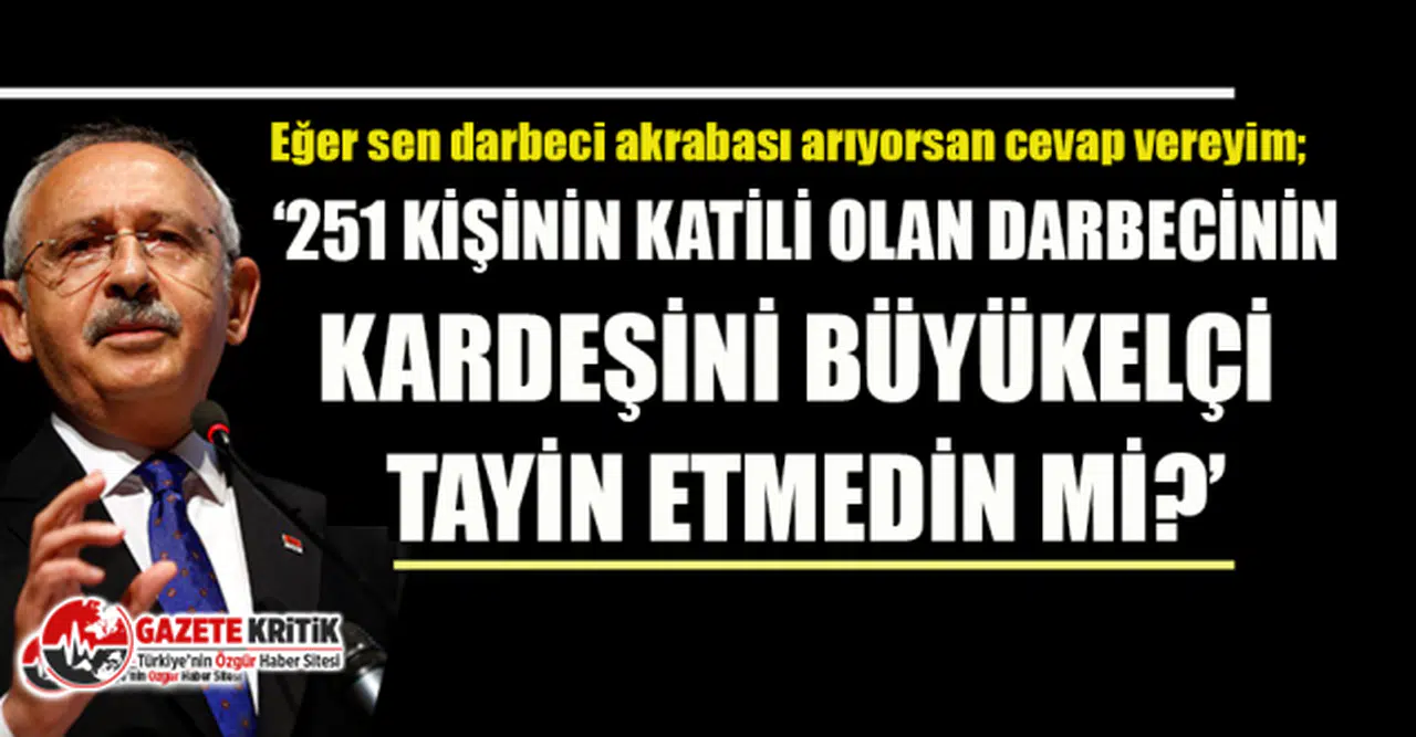 CHP Lideri Kılıçdaroğlu'ndan 104 amiralin ailelerinin 'fişlenmesine' tepki