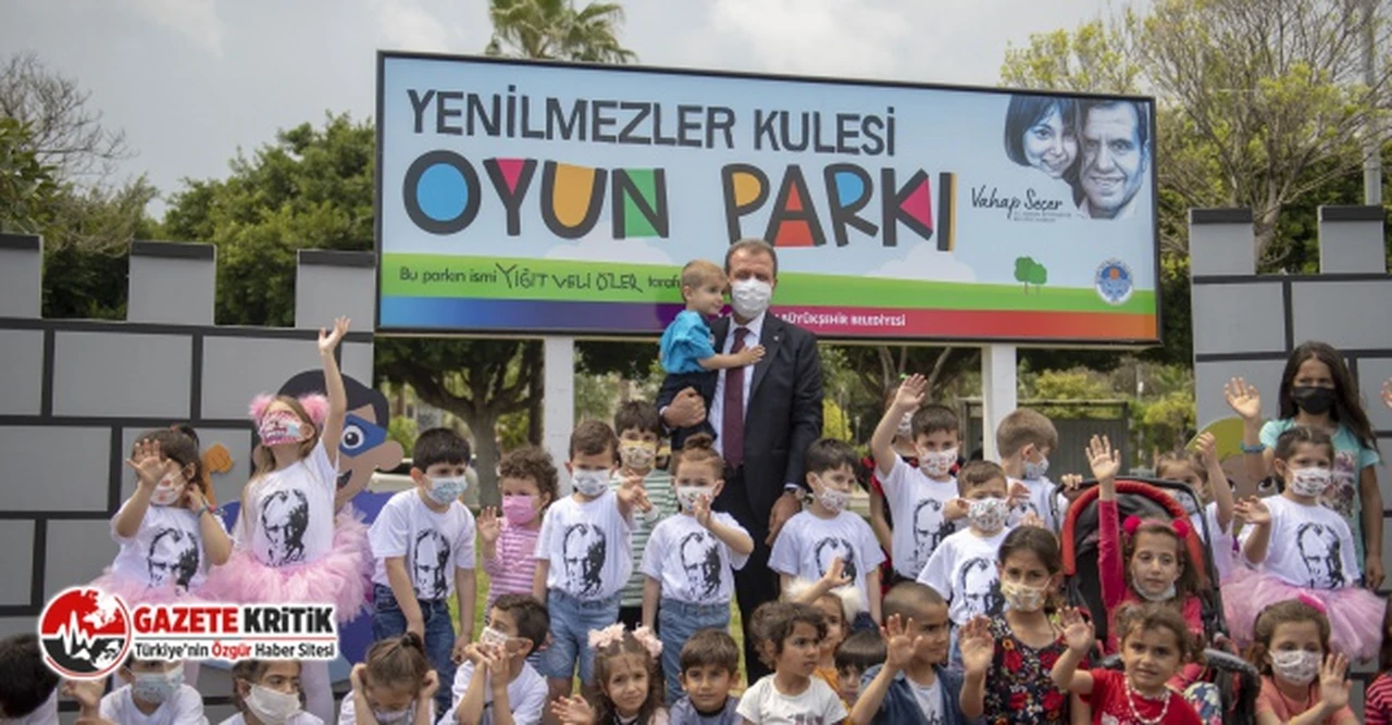 Mersin Büyükşehir’den Hem Park Açılışı Hem De Renkli 23 Nisan Etkinliği