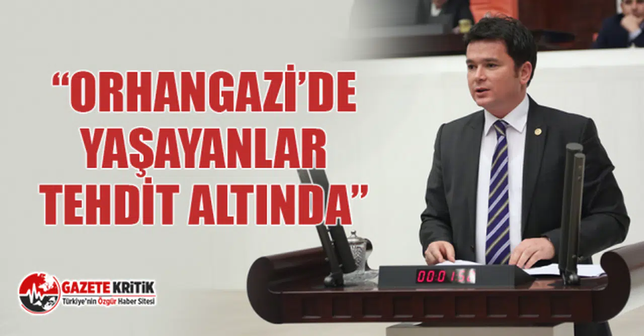 CHP'li Erkan Aydın, İçme Suyu Havzasına Atık Depolama Tesisini TBMM’ye Taşıdı!