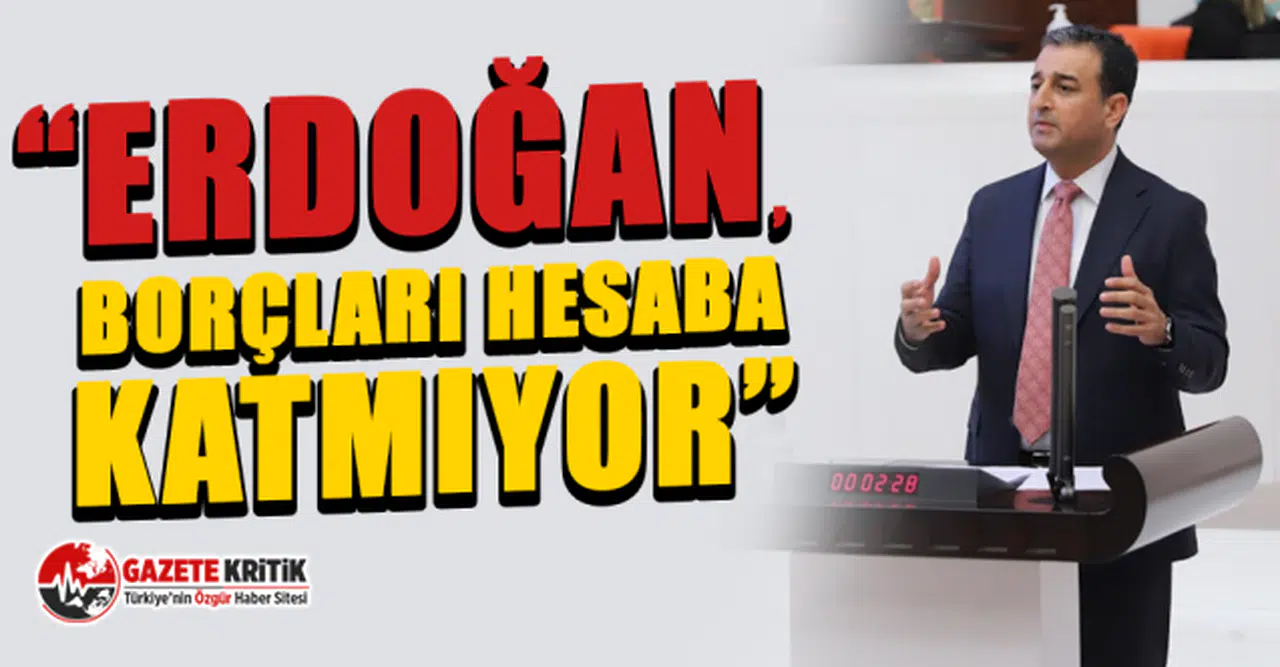 CHP'li Burhanettin Bulut: Merkez Bankası’nın, Swap Borçları Dahil Net Rezervi Eksi -56,8 Milyar Dolar