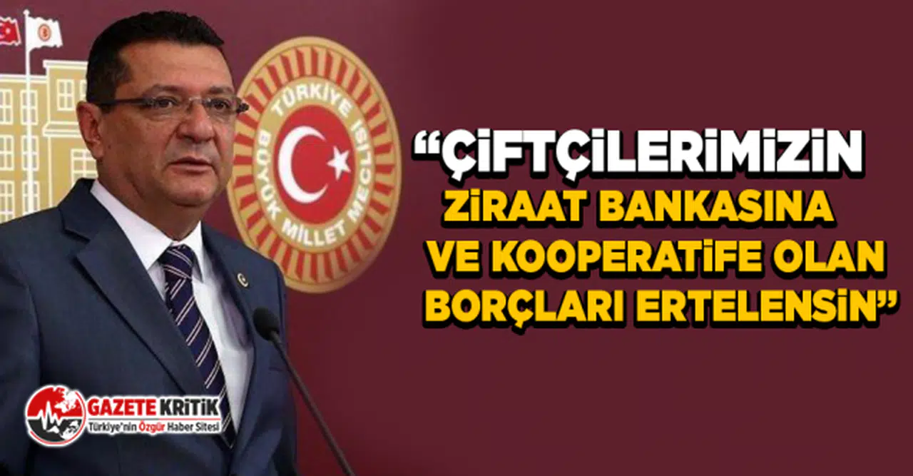 CHP'li Mehmet Göker Ağlasun’da yaşanan dolu afetini sordu…