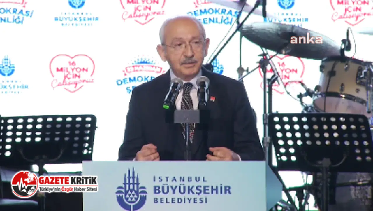 CHP Lideri Kılıçdaroğlu: İstanbul'u kazanan Türkiye'yi kazanır; Türkiye'yi kazanacağız!