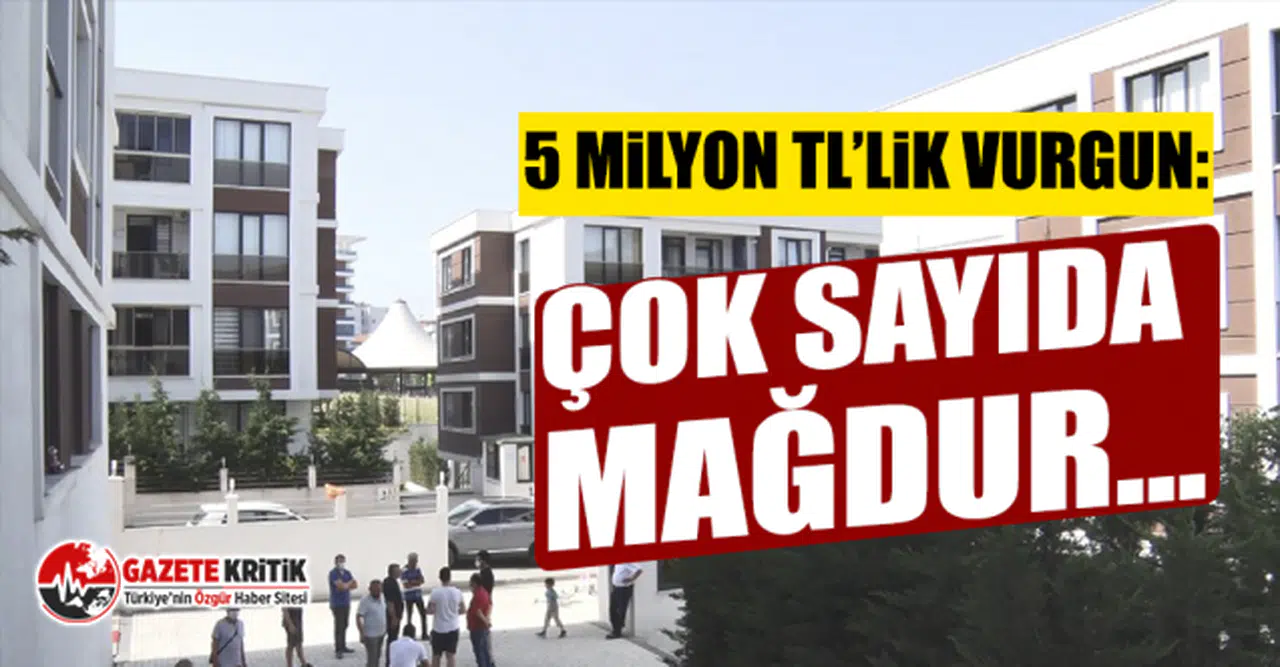 5 milyon TL’lik vurgun: Çok sayıda mağdur…