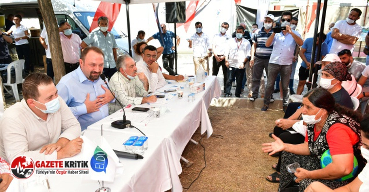 Başkan Utku Gümrükçü Balatçık Mahallesi’ni dinledi