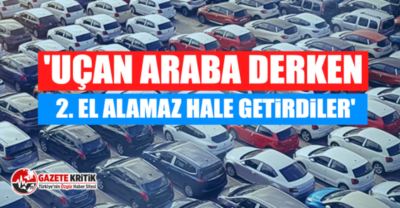 CHP'li Engin Özkoç: 'Uçan araba derken 2. el alamaz hale getirdiler'