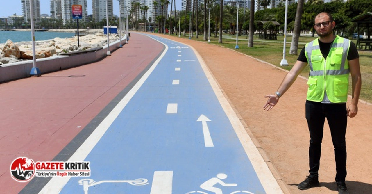 Mersin Büyükşehir’den Yayalara ‘Bisiklet Yolu’ Çağrısı
