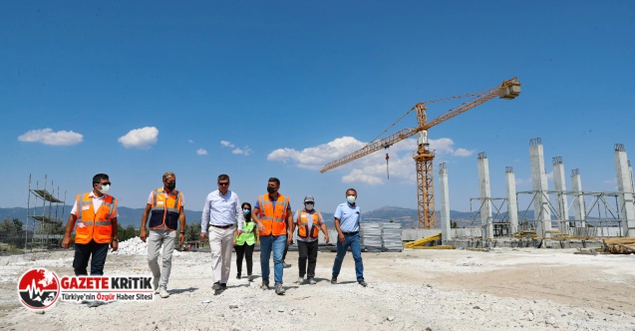 Başkan Ercengiz İleri Biyolojik Arıtma Tesisini incelemelerde bulundu