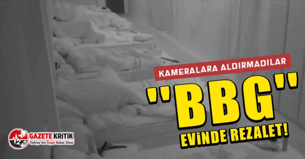 İngilizlerin ''BBG'' evinde rezalet! Kameraya aldırmadan ilişkiye girdiler