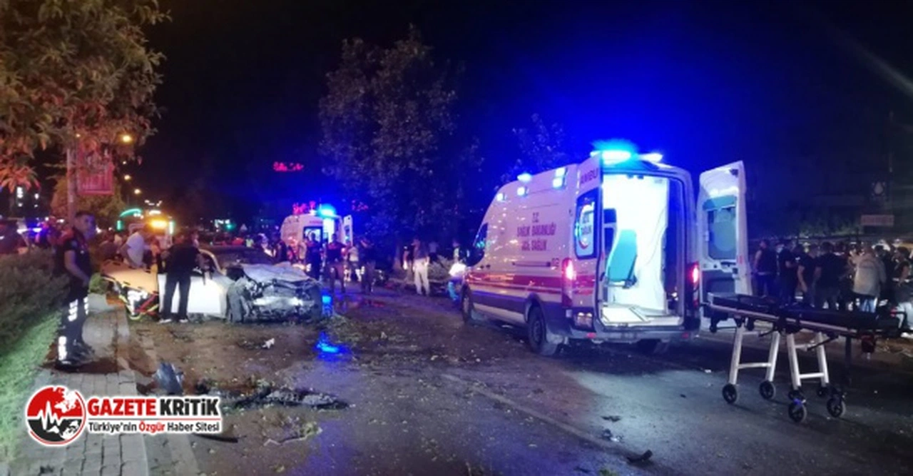 İzmir’de trafik kazası 1 polis şehit, 4 yaralı