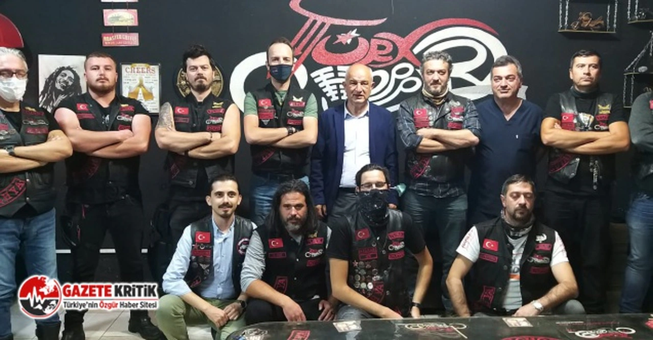 CHP'li Ali Fazıl Kasap, Türkchopper Motosiklet Kulubünü Ziyaret Etti