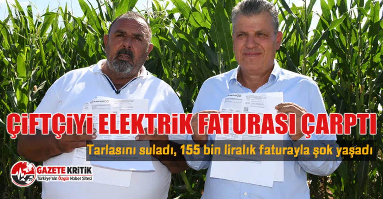 CHP'li Ayhan Barut: Çiftçiyi elektrik faturası çarptı