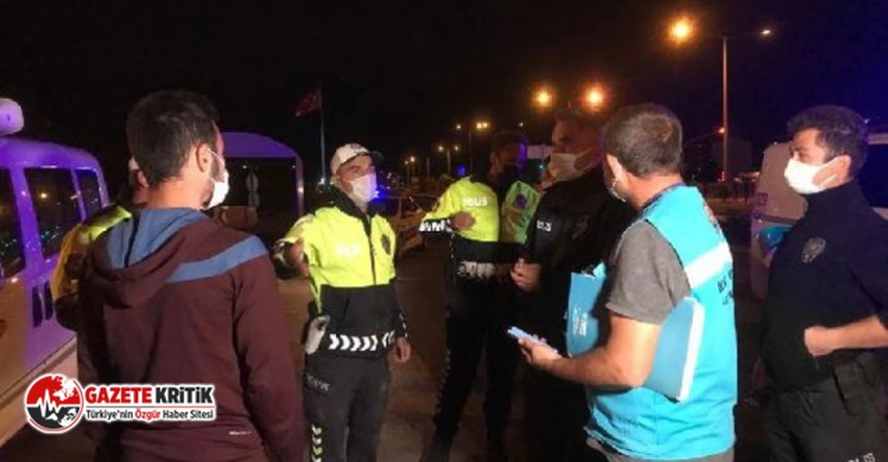 Karantina süresinin bitmesine dakikalar kala yolculuk yaparken yakalandı!