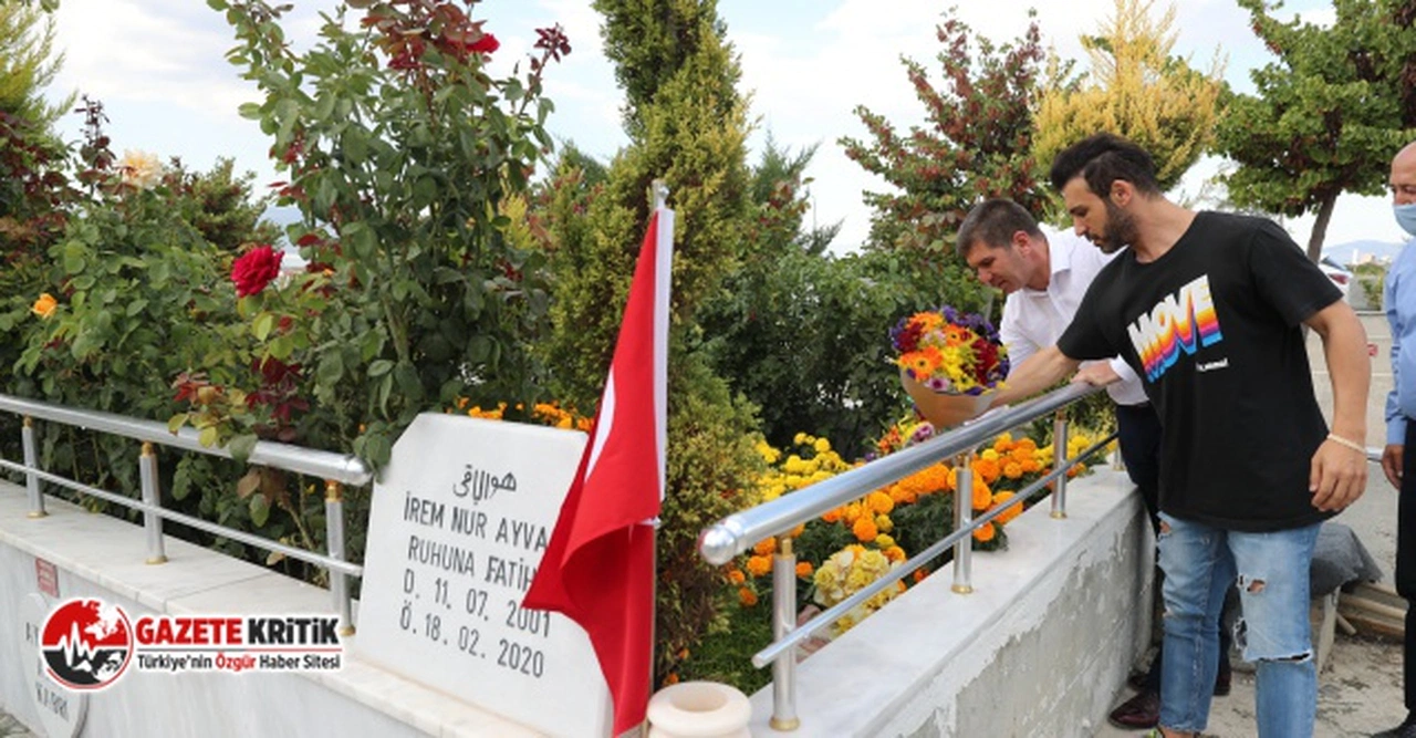Sanatçı Emre Kaya ve Başkan Ercengiz İrem’in kabrini ziyaret etti