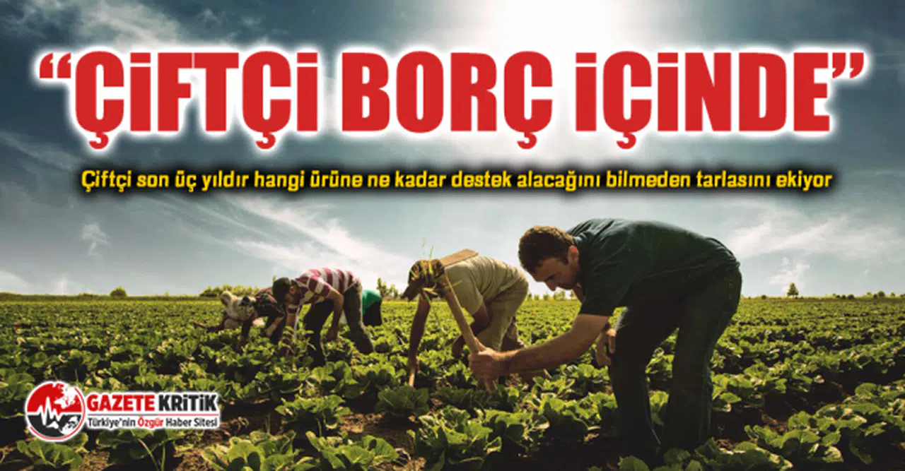 CHP'li Burhanettin Bulut: Çiftçi son üç yıldır hangi ürüne ne kadar destek alacağını bilmeden tarlasını ekiyor