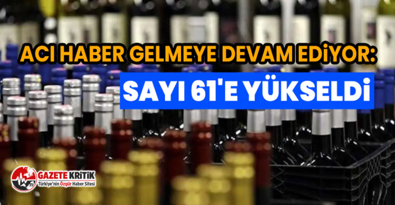Acı haber gelmeye devam ediyor: Sayı 61'e yükseldi