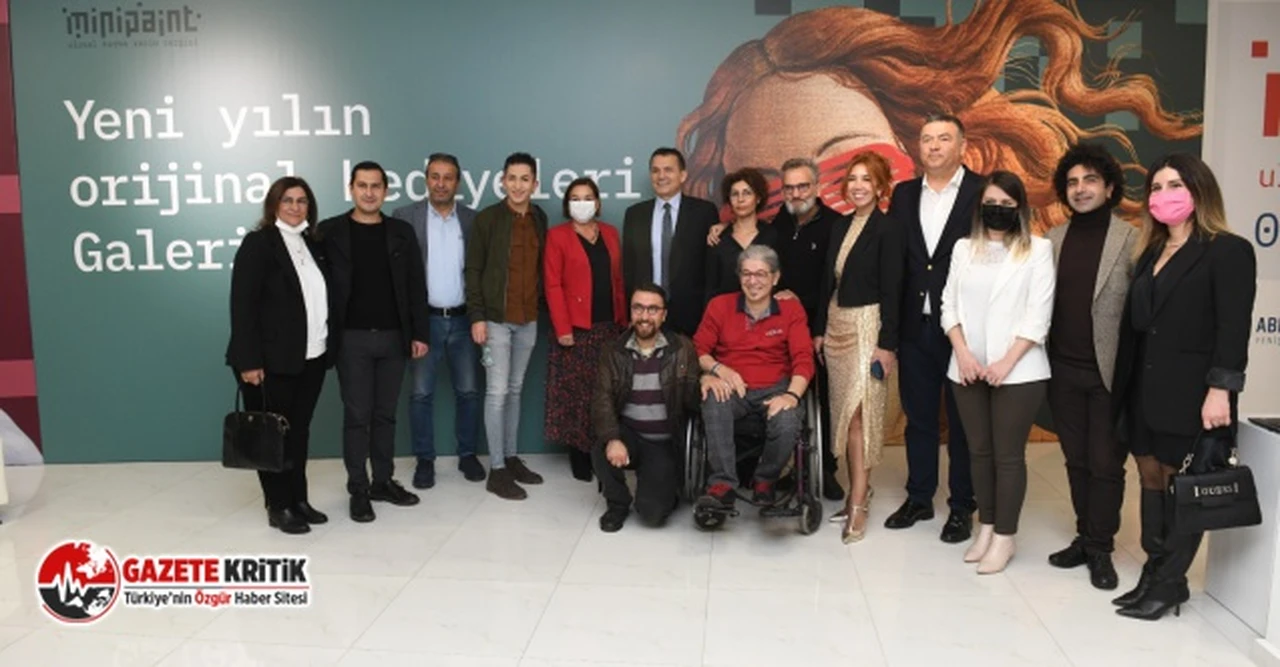 Mersin Yenişehir Belediyesi, “minipaint ulusal karma sergisi” açıldı