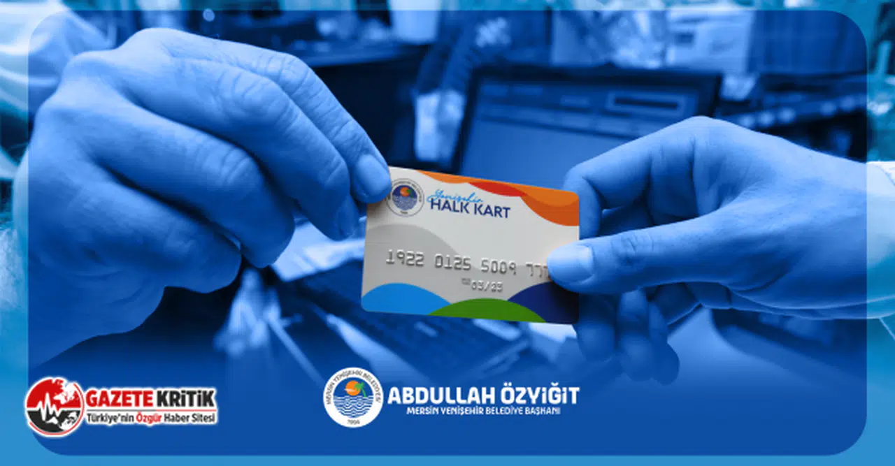 Yenişehir Belediyesi'nden dar gelirli ailelere 'Halk Kart’lı' destek