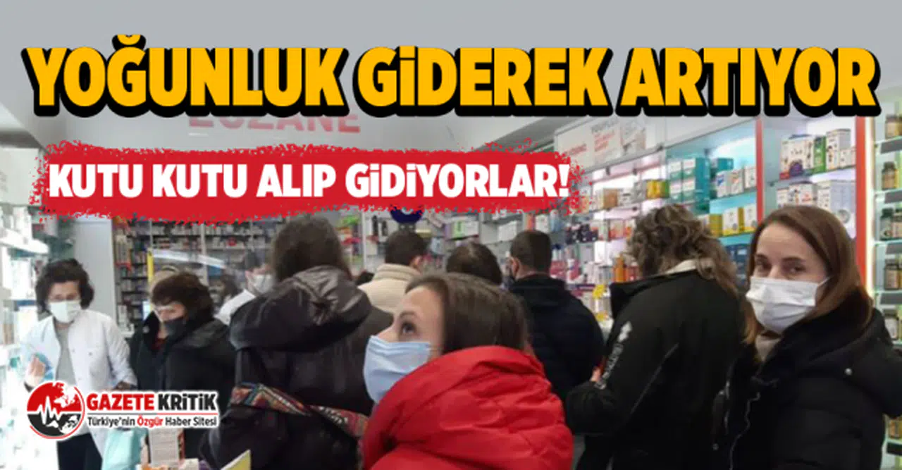 Yoğunluk giderek artıyor: Kutu kutu alıp gidiyorlar!