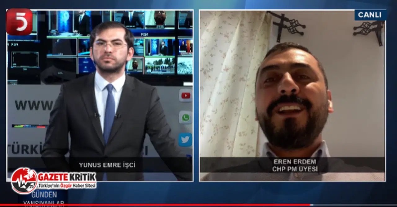 CHP PM Üyesi Eren Erdem: Bizim Erdoğan diye bir sorunumuz yoktur