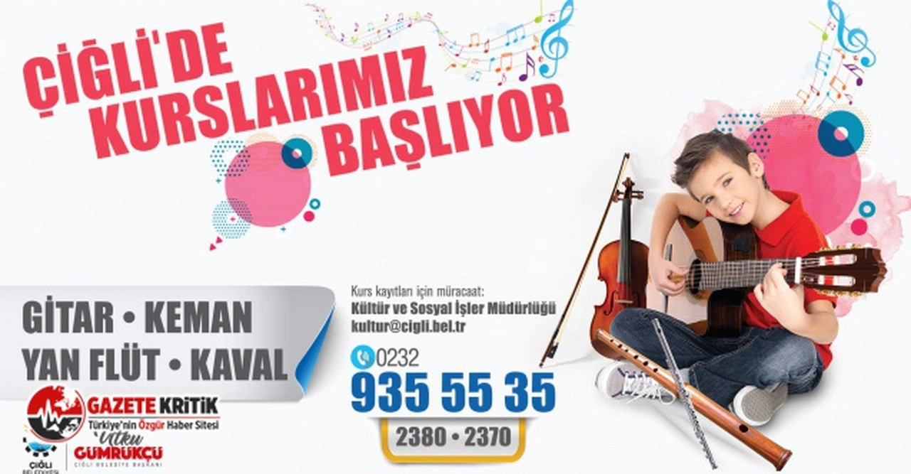 Çiğli’de yeni yılın ilk kursları başlıyor