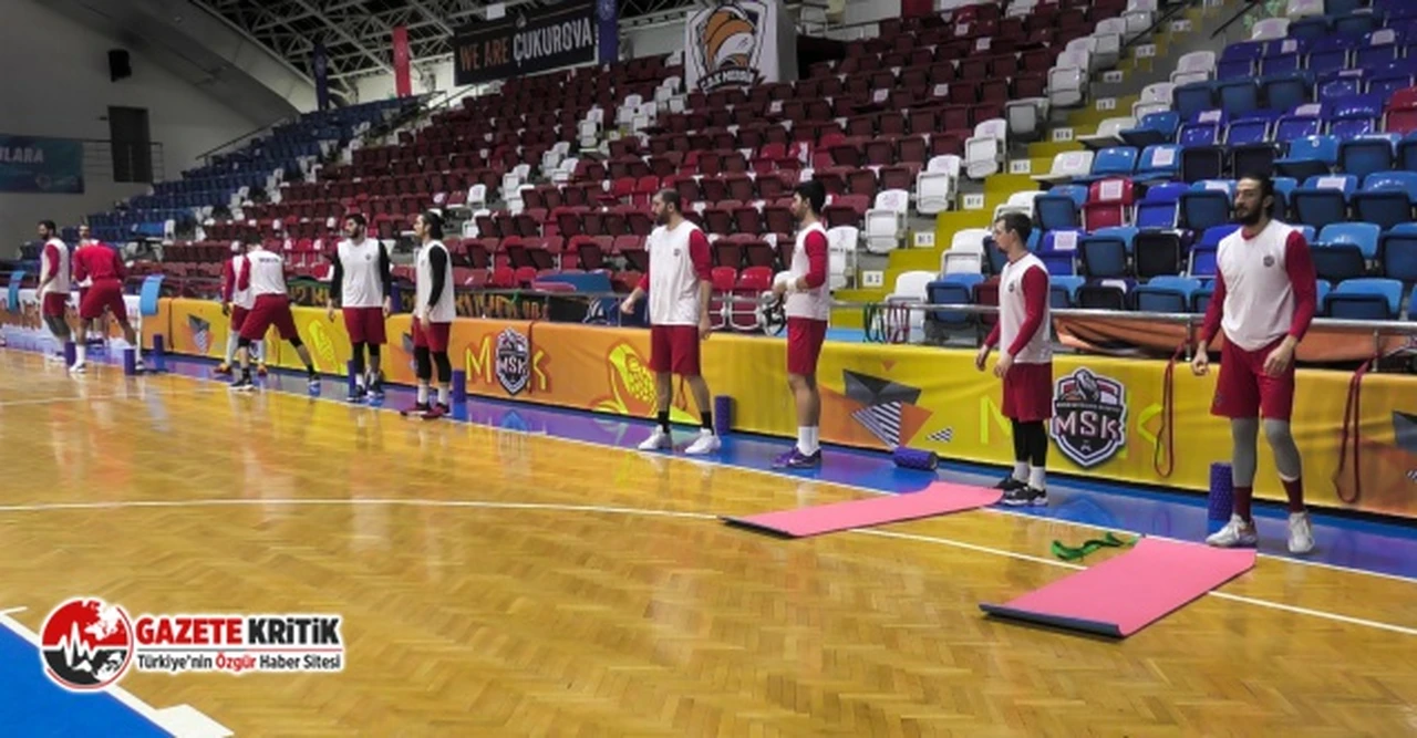 Mersin Büyükşehir Belediyesi (MSK) erkek basketbol takımı, önündeki maçlara hazırlanıyor