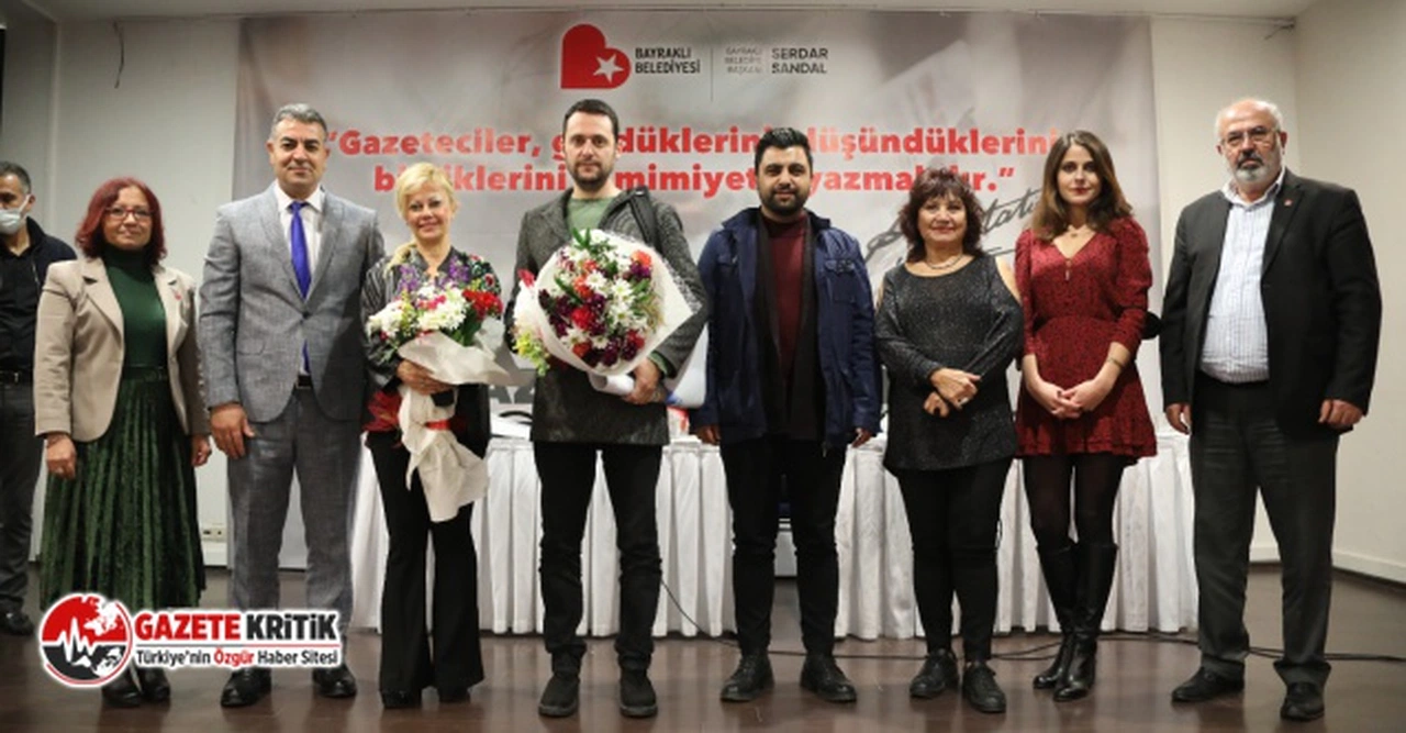 Gazetecilerin sorunları Bayraklı’da konuşuldu: 'Daha fazla örgütlenmeliyiz!'