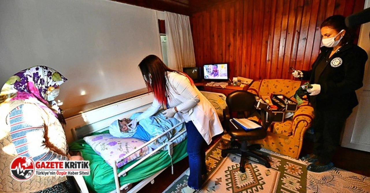 İzmir Büyükşehir'den örnek bir proje: 30 ilçede 'evde bakım' hizmeti