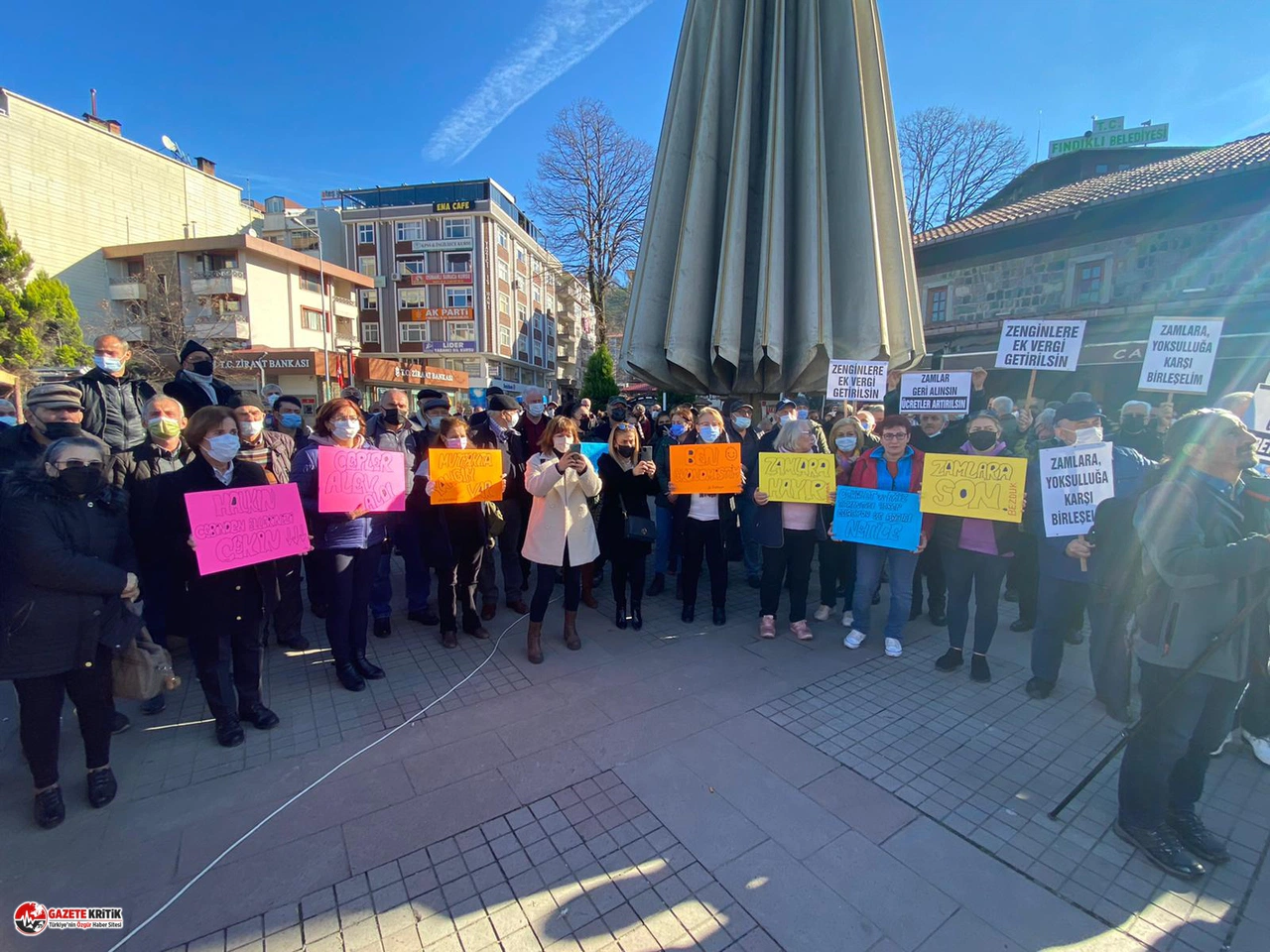 Zamlar protesto edildi! CHP'li Kaya: AKP'nin bu yaptığı zam değil, zulümdür!'