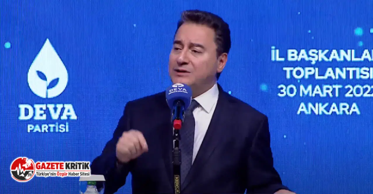 Ali Babacan’dan Erdoğan ve Bahçeli’ye: ‘Asıl siz nasıl yüz yüze bakabiliyorsunuz?’