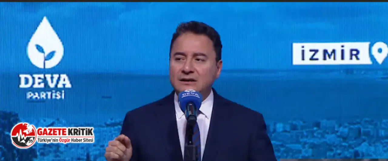 Ali Babacan’dan Erdoğan ve Bahçeli’ye: ‘Entrikalarınız bize vız gelir’