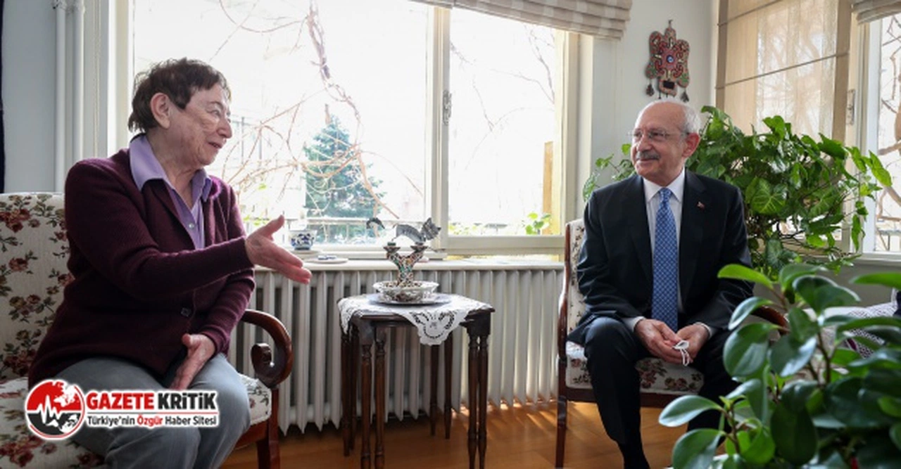 CHP GENEL BAŞKANI KEMAL KILIÇDAROĞLU’NDAN, OYA BAYDAR’A TAZİYE ZİYARETİ