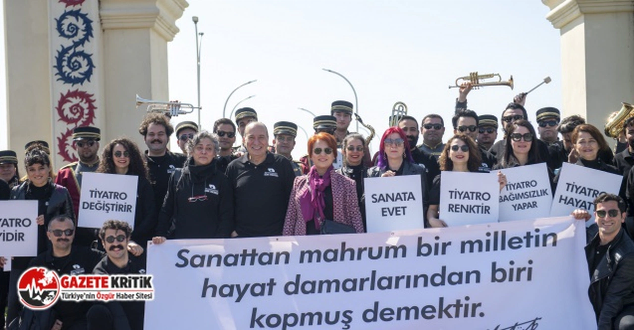 DÜNYA TİYATRO GÜNÜ’NDE MERSİN’DE KARNAVAL GİBİ YÜRÜYÜŞ