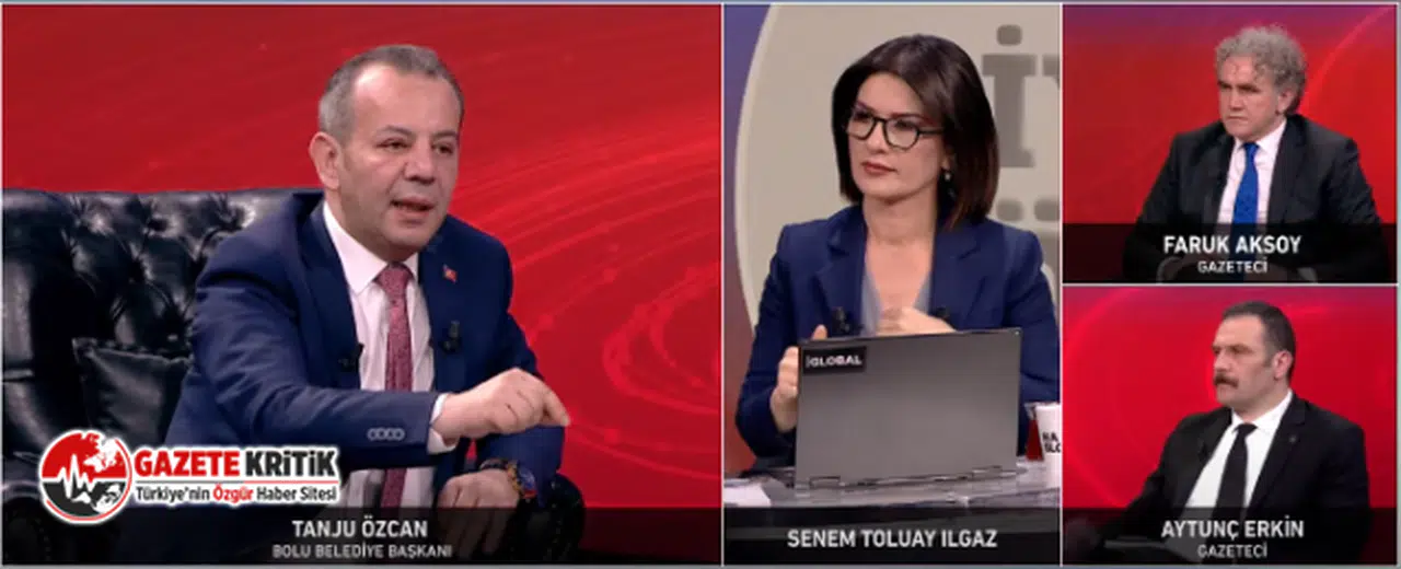 Tanju Özcan:Kılıçdaroğlu'nun Cumhurbaşkanı adayı olmasını istemem