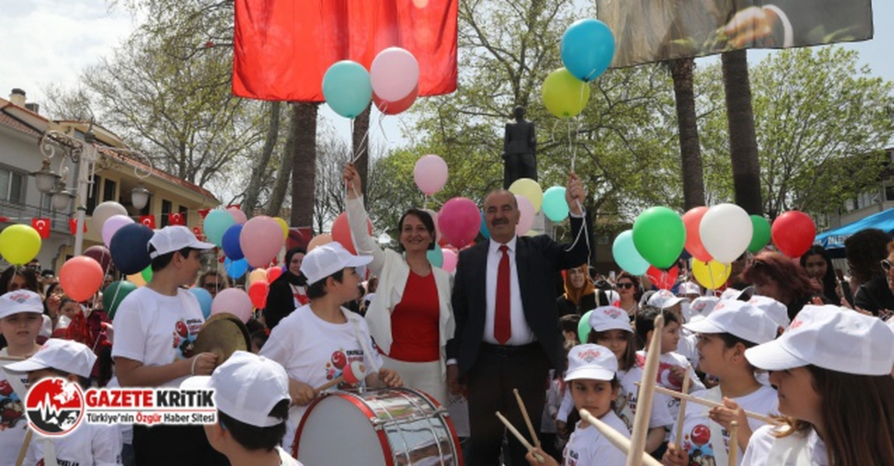 23 NİSAN ÇOCUK BAYRAMI MUDANYA’DA COŞKUYLA KUTLANDI