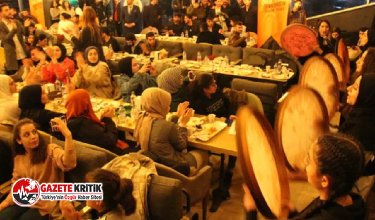 AKP'nin süper lüks sahur sofrası gündem oldu