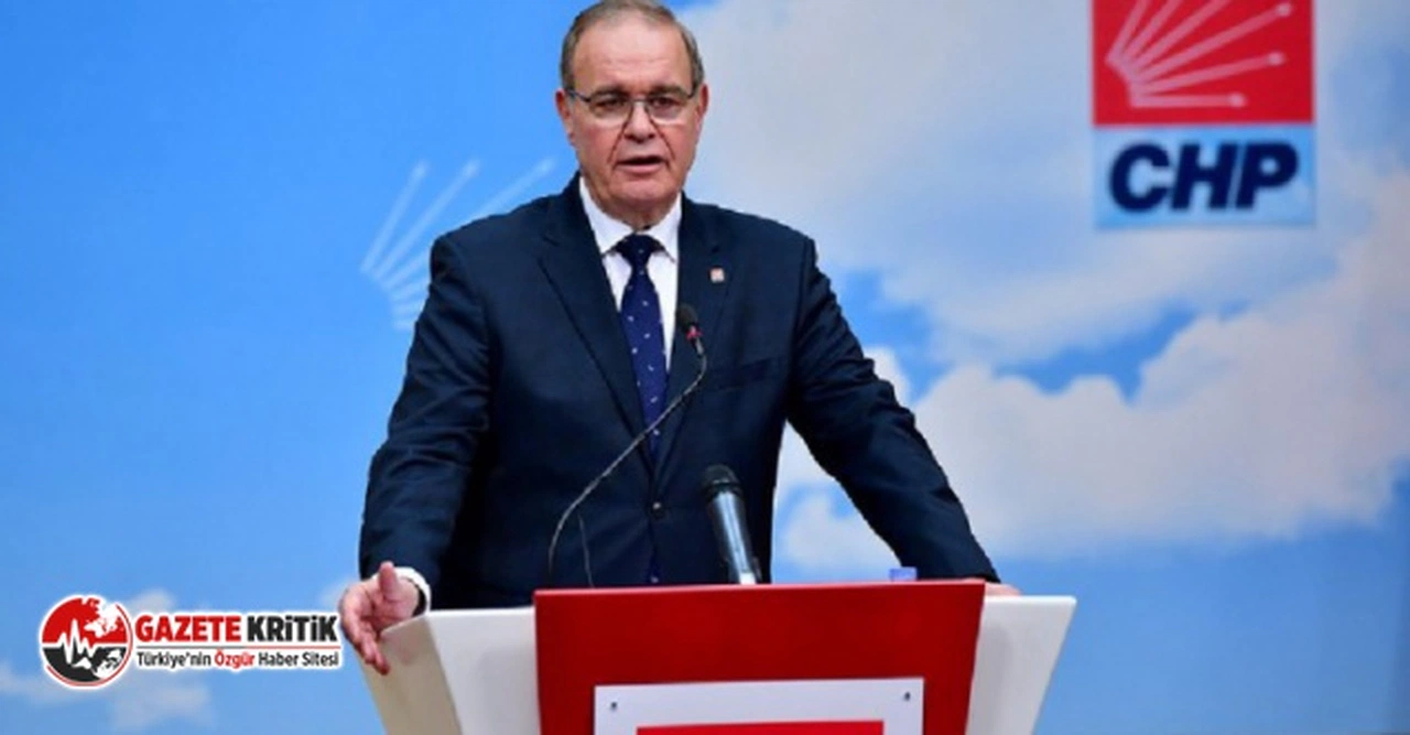 CHP Sözcüsü Öztrak: “HAZİNE TARİHİNDE BİR İLK: FAİZ, BORCU AŞTI