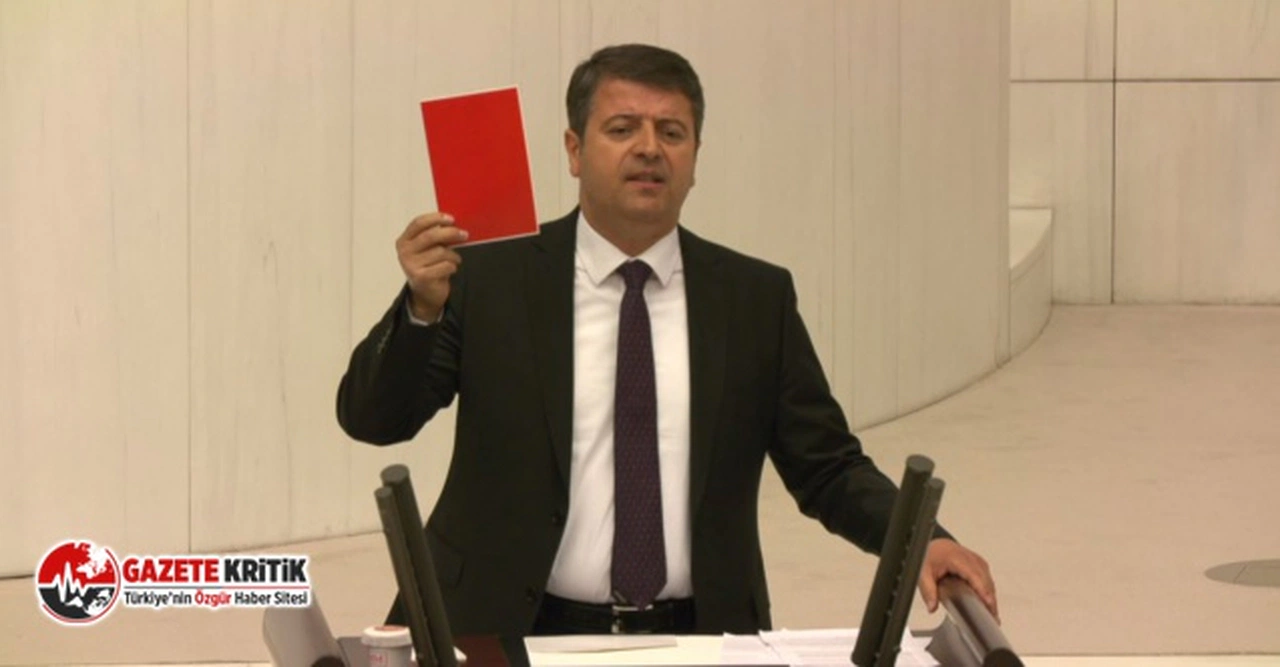 CHP’Lİ TUTDERE: MİLLETİMİZ İLK SANDIKTA AKP’YE KIRMIZI KARTI GÖSTERECEK, SAHA DIŞINA İTECEK