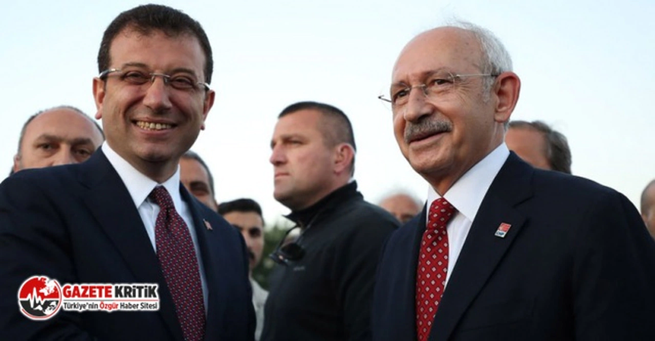 Ekrem İmamoğlu,:Cumhurbaşkanı adayım Kemal Kılıçdaroğlu'dur