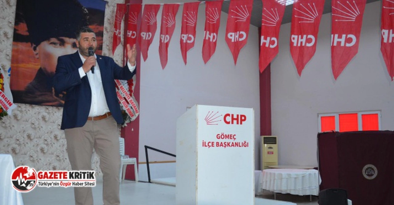 GÖMEÇ’TE ORTAK AKIL, GÜÇLÜ CHP ÇAĞRISINA KARŞILIK VERDİ! AHMET ERCAN YENİ İLÇE BAŞKANI