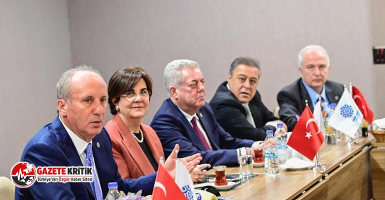 İNCE’DEN KONUTTA KDV DÜZENLEMESINE TEPKİ: FAKİRDEN ALIP ZENGİNE VERİYORLAR