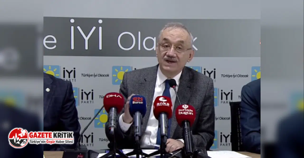 İYİ PARTİLİ TATLIOĞLU:ORTA VE DAR GELİRLİLERİN GELİRLERİNDEN DAHA YÜKSEK VERGİ ALINIYOR