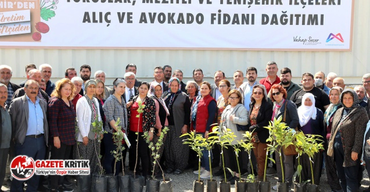 MERSİN BÜYÜKŞEHİR ÜRETİCİYE DESTEKTE HIZ KESMİYOR