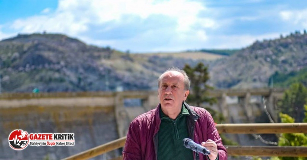 MUHARREM İNCE:KANAL İSTANBUL YAPACAĞINA SU SORUNUNU ÇÖZ