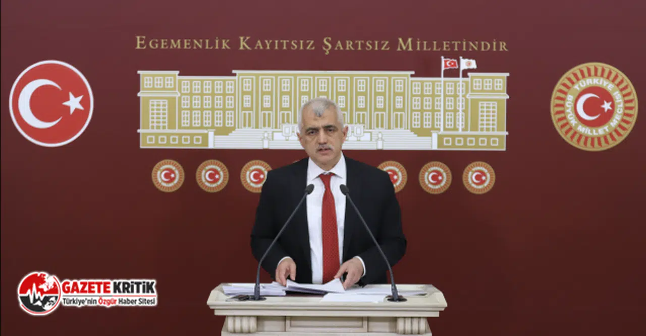 Ömer Faruk Gergerlioğlu:Adalet Bakanı Bekir Bozdağ ayıbını örtmeye çalışıyor!